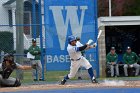Baseball vs Babson  Wheaton College Baseball vs Babson College. - Photo By: KEITH NORDSTROM : Wheaton, baseball